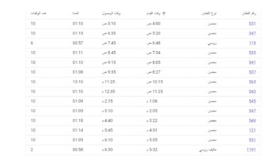 Photo of مواعيد قطارات طنطا منوف والعكس محدث 2025